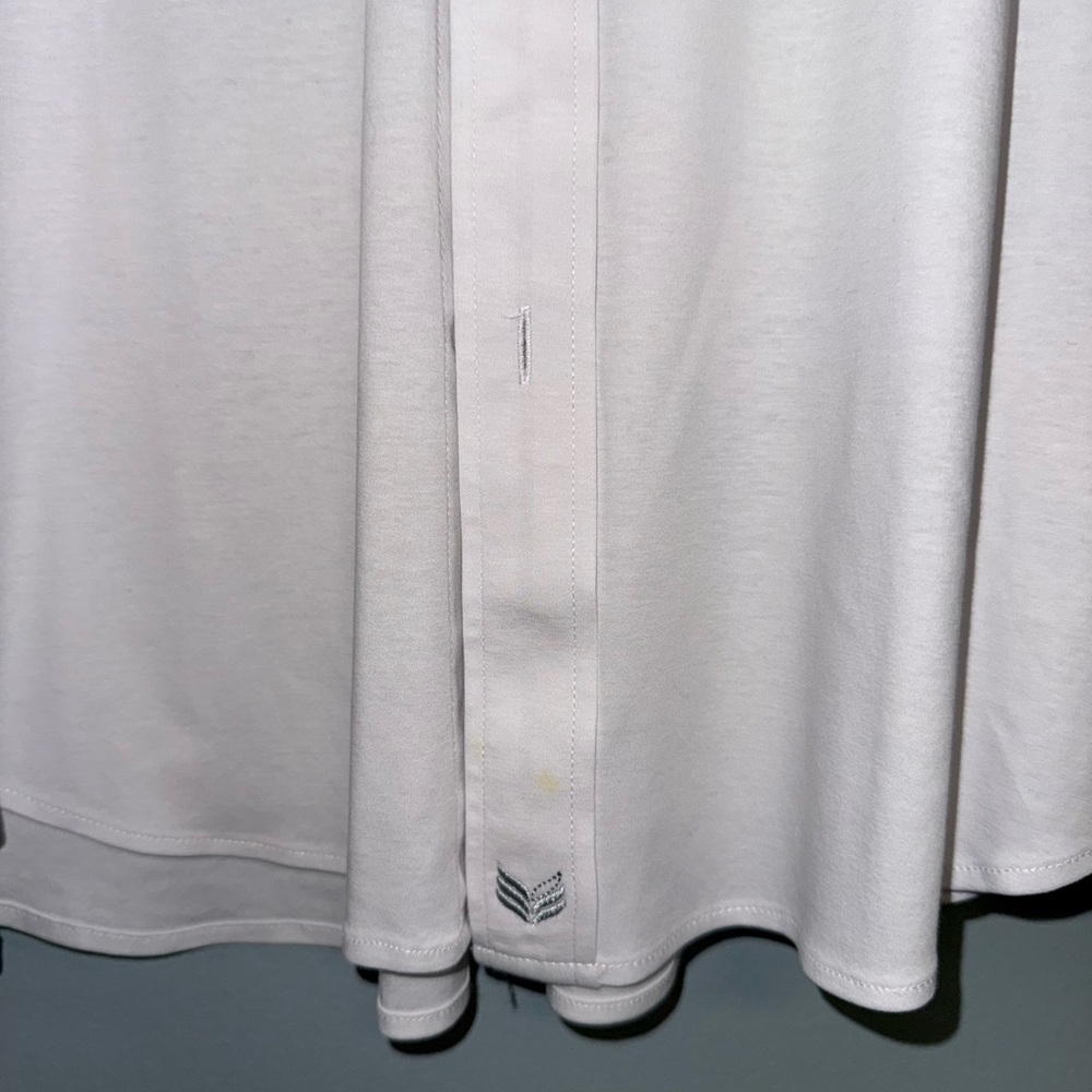 Men’s Butter Cloth White Button Down Long Sleeve Cotton Shirt XL - Picture 3 of 7